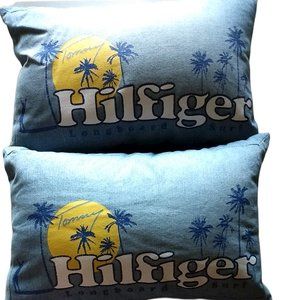 RESERVED FOR @juliamisto - 2 Vintage Tommy Hilfiger Accent Throw Pillows